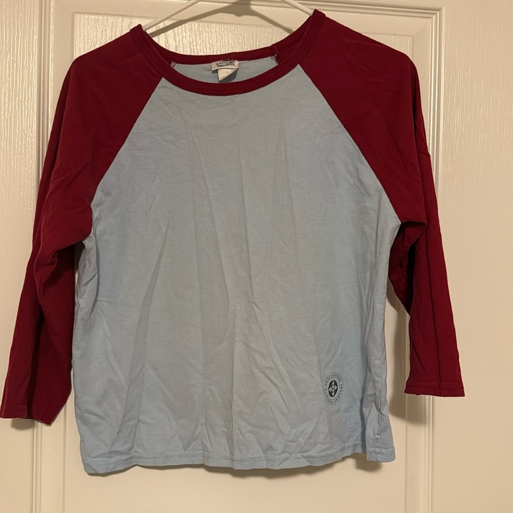 Weathervane color block top
